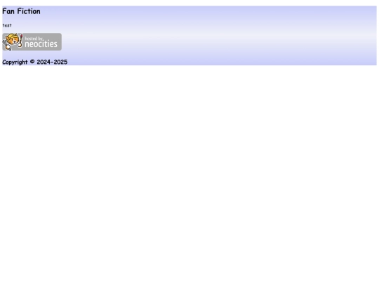 fan-fiction screenshot