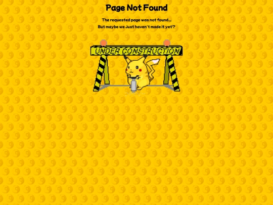 not_found screenshot