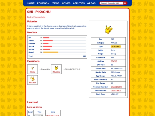 wikis/Emerald386/pokemon/pikachu screenshot