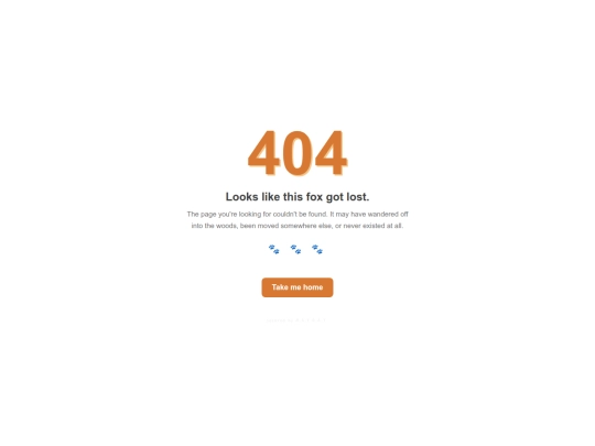 not_found screenshot