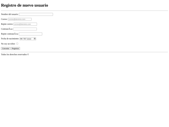 4.4.2/paginas/Registrarse screenshot