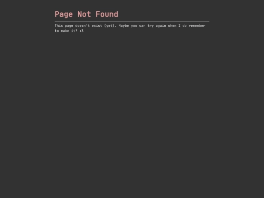not_found screenshot