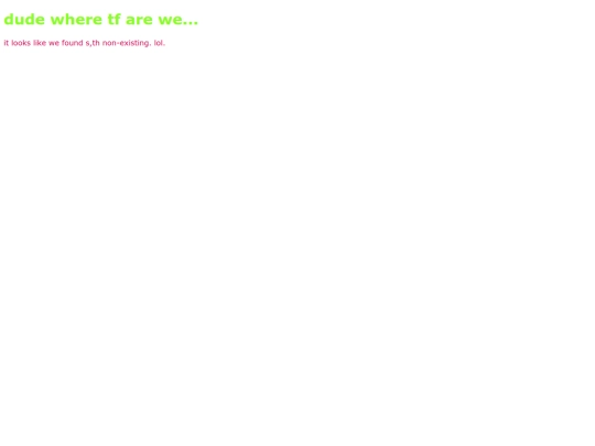 not_found screenshot