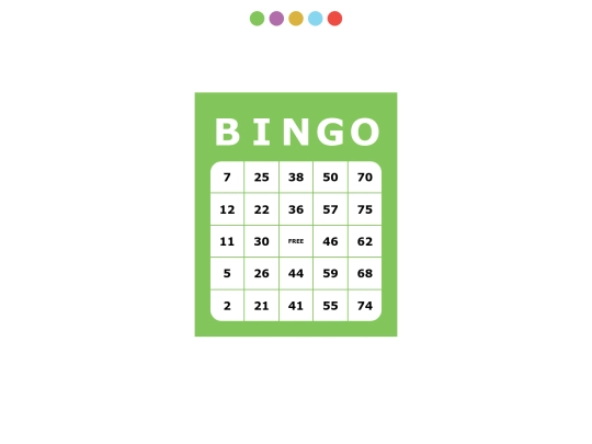 Bingo screenshot