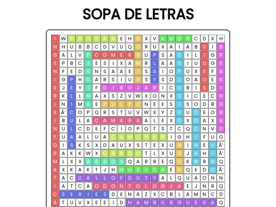 SopaLetras screenshot