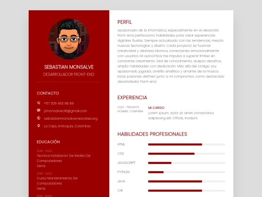 cv/cv screenshot