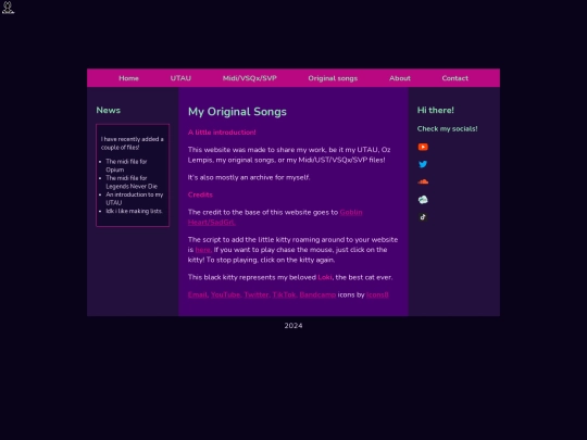 originalsongs screenshot