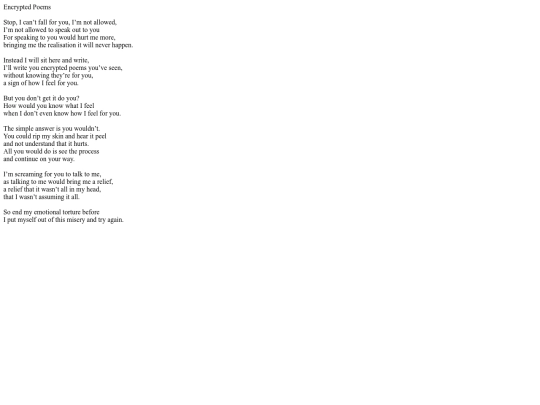 Index Data/Encryption Poetry/Encrypted Poems screenshot