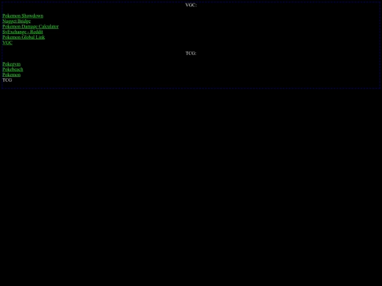 Index Pages/Pokemon screenshot