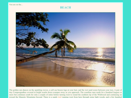 beach screenshot