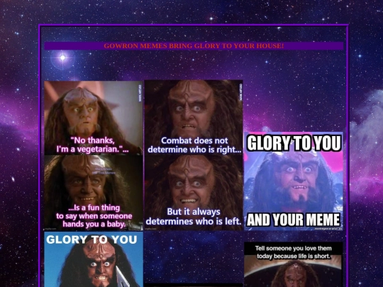 gowron/gowron screenshot