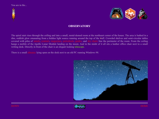 observatory screenshot