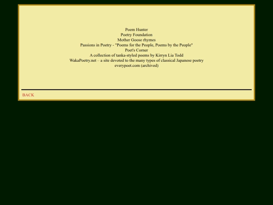 poetry screenshot