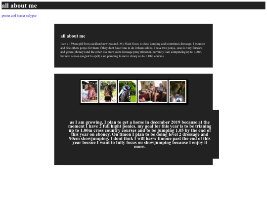 aboutme screenshot