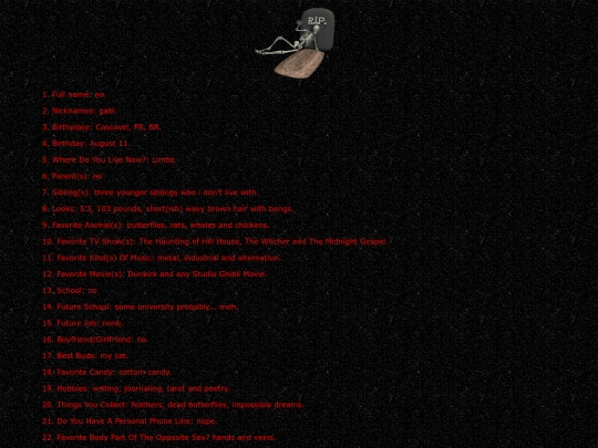 survey screenshot