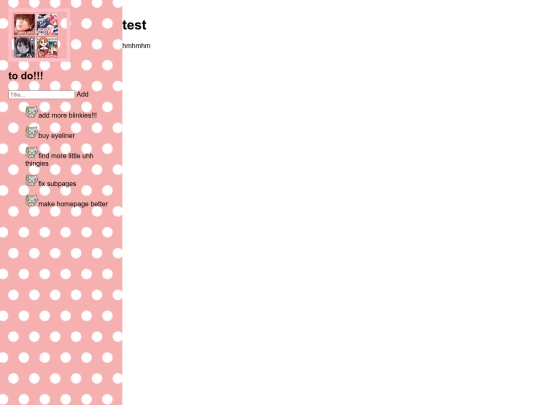 sidebartest screenshot