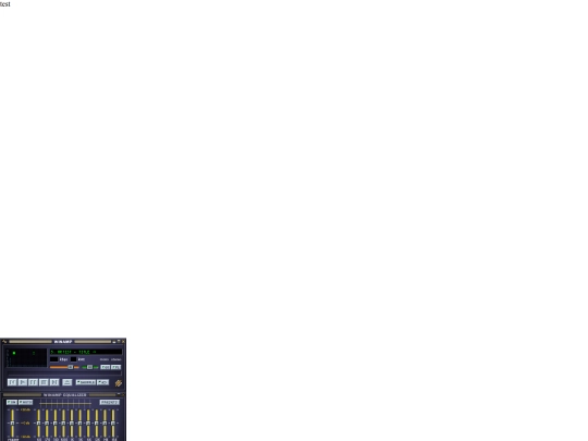 test screenshot
