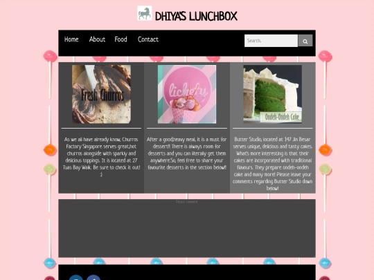dessert screenshot