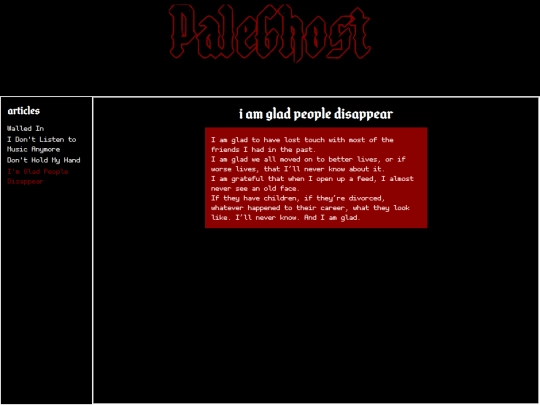 writing/articles screenshot