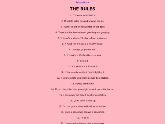 rules screenshot