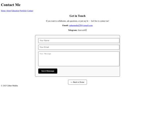 contact screenshot
