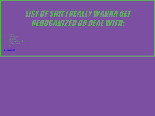 webpages/springcleaning screenshot