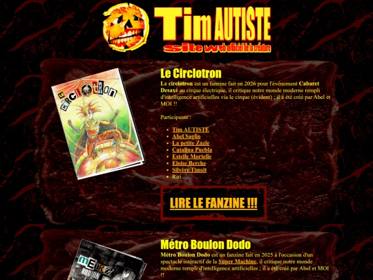 fanzines screenshot
