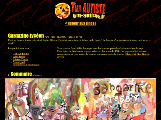 fanzines/garg screenshot