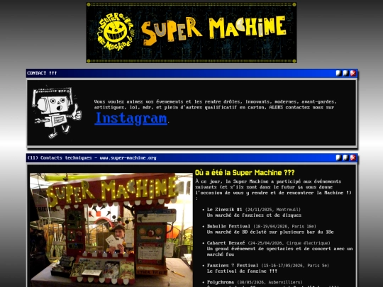 supermachine/contact screenshot