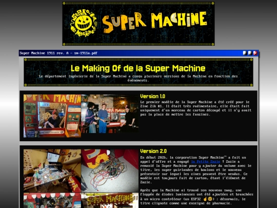 supermachine/makingof screenshot