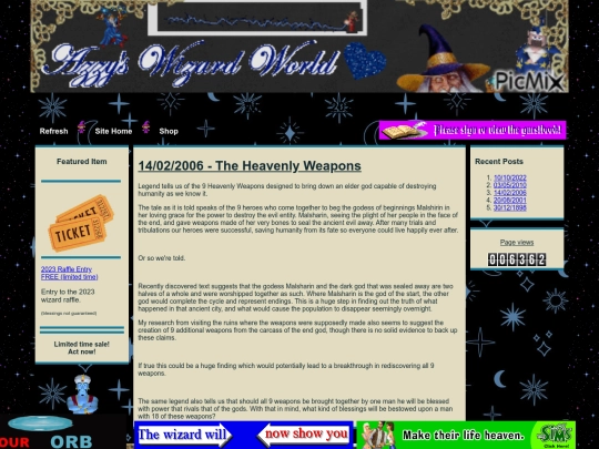 blog/14-02-2006 screenshot