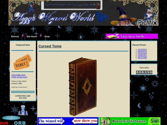 shop/view/item/cursed-tome screenshot