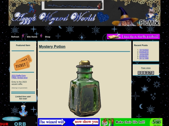 shop/view/item/mystery-potion screenshot