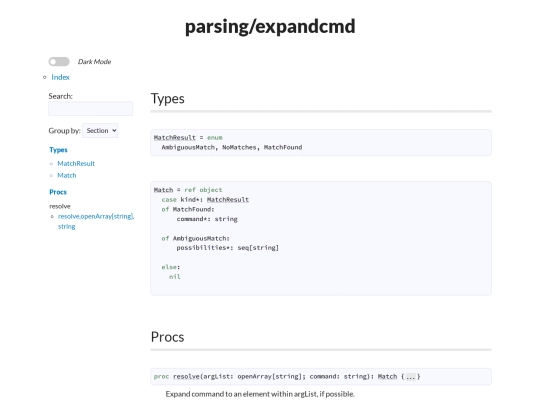 modules/cases/parsing/expandcmd screenshot