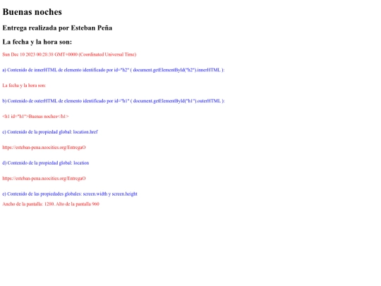 EntregaO screenshot