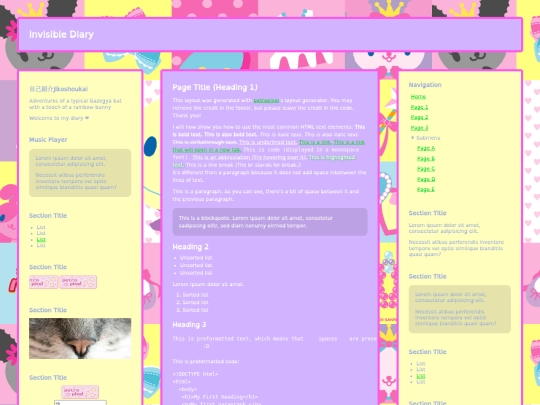 index screenshot