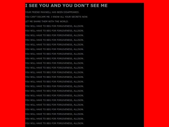 PARANOIA/ISEEYOU screenshot