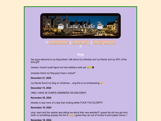 blog screenshot