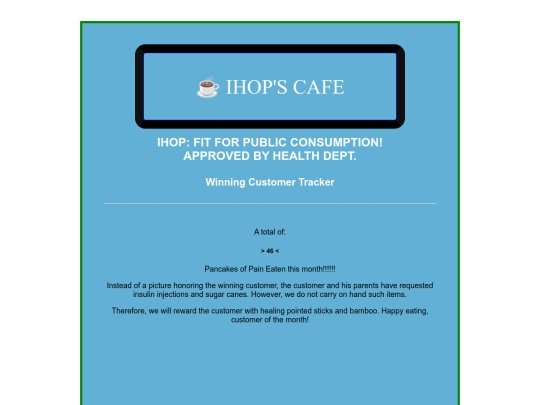 ihop/tracker screenshot
