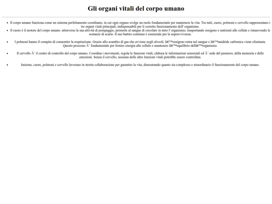 organivitali screenshot