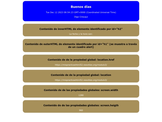 modulo3 screenshot