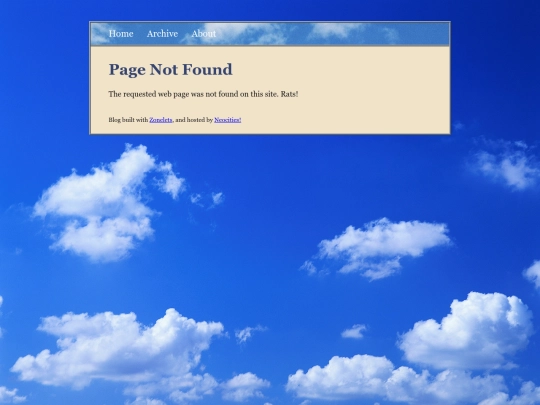 not_found screenshot