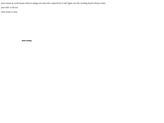 6/good-evening screenshot