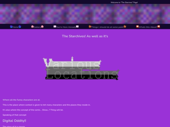 Original Creations/Locations screenshot