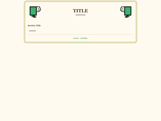 rambles/ramble_template screenshot