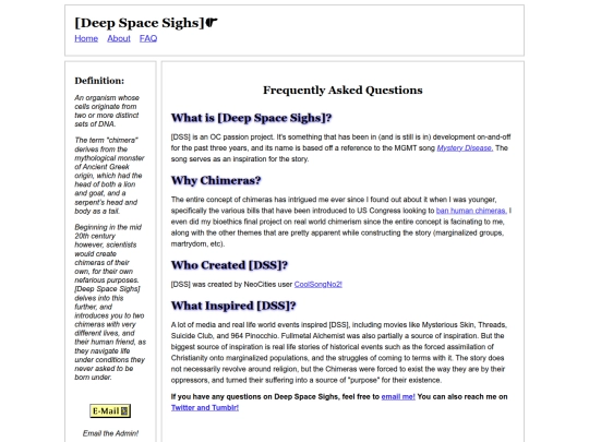faq screenshot