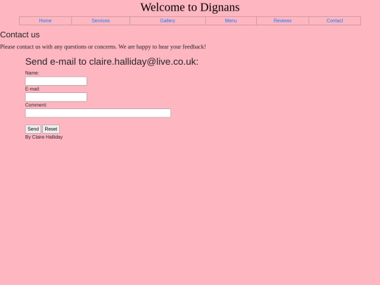contact screenshot
