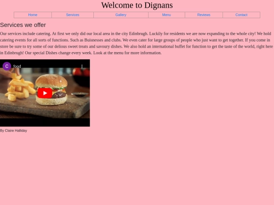 services screenshot