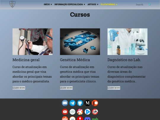 Cursos screenshot