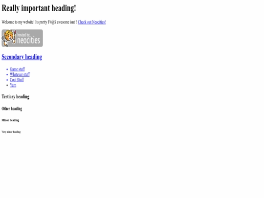 index screenshot